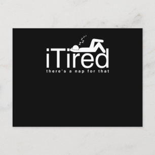 Carte Postale Drôle Lazy Personnes Couch Pomme de terre Sleepyhe