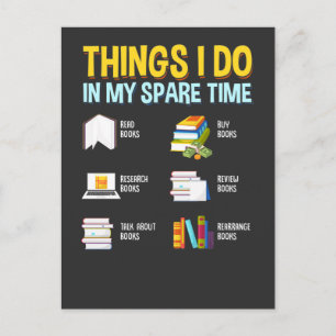 Carte Postale Drôle Lire la recherche Parler de livres Temps de 