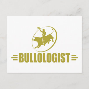 Carte Postale Drôle Rodeo Bull Rider