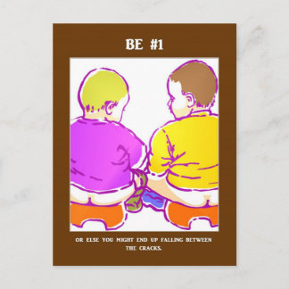 Carte Postale Drôle succès Slogan Cheeky Jouer Sur Les Mots