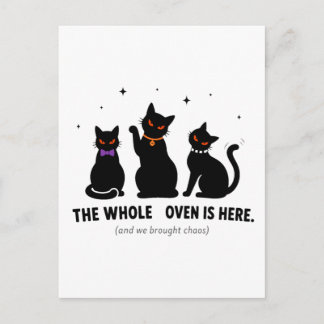 Carte Postale Drôle Toute La Congrégation Est Ici Salle Des Chat