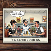 Drôle Vie de Serveuse Restaurant Humour