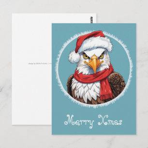 Carte Postale Drôles d'Animaux: Spécial Noël - Aigle 2