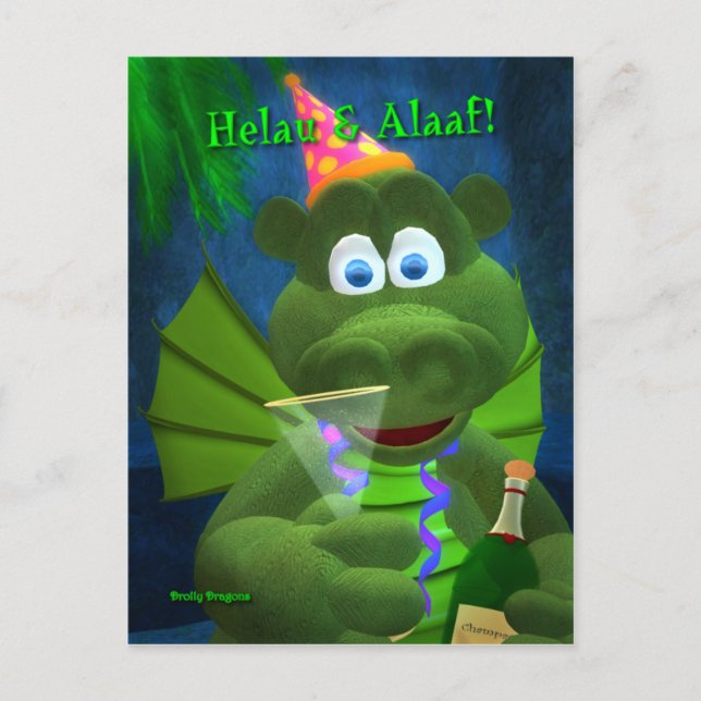 Carte Postale Drolly Dragons : Karneval (Devant)