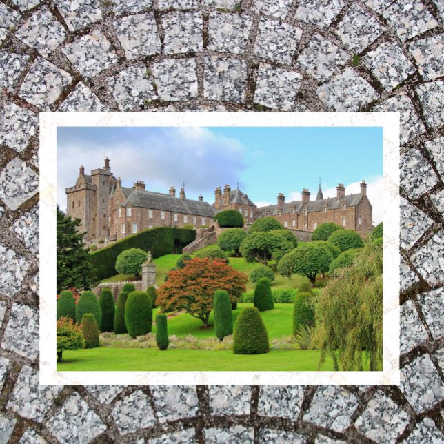 Carte Postale Drummond Castle and Gardens, Perthshire, Écosse (Créateur téléchargé)