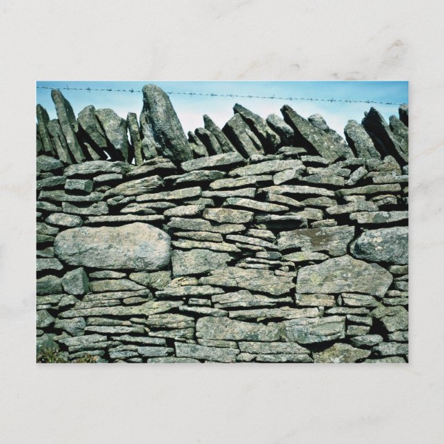 Carte Postale Dry stone wall (Devant)