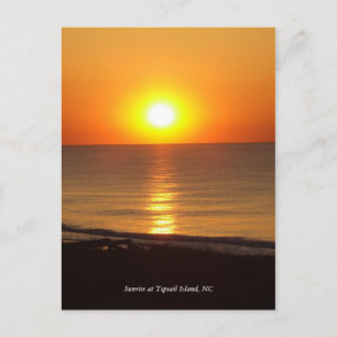 Carte Postale DSCF2915, Sunrise à Topsail Island, NC