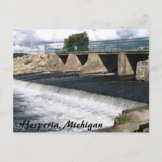 Carte postale du barrage Hesperia