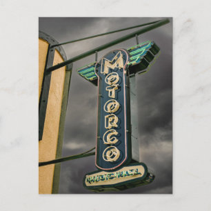 Carte postale du bâtiment Vintage de Durham North