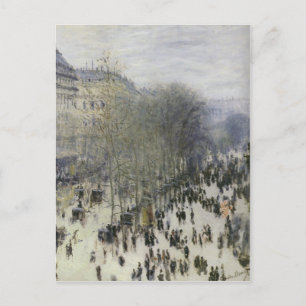 Carte postale du boulevard des Capucines