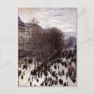 Carte postale du boulevard des Capucines