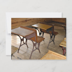 Carte postale du bureau scolaire