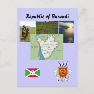Carte postale du Burundi