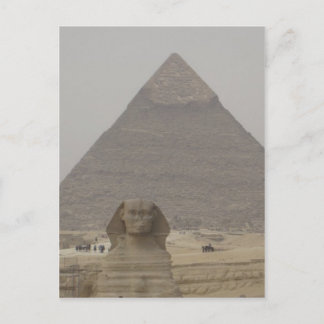 Carte postale du Caire Égypte Pyramide/Sphynx