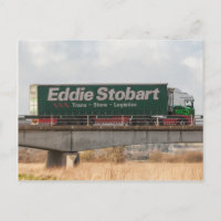 Carte postale du camion Eddie Stobart