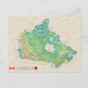 CARTE POSTALE DU Canada