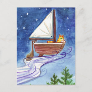 Carte postale du Catboat no 1