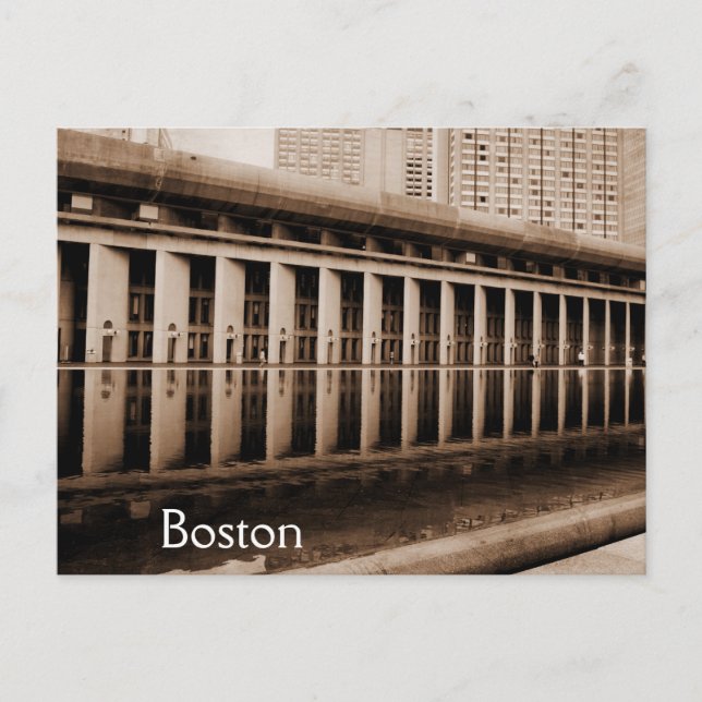 Carte postale du centre Christian Science de Bosto (Devant)