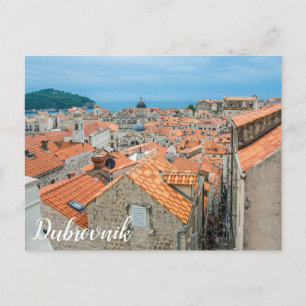 Carte postale du centre-ville de Dubrovnik