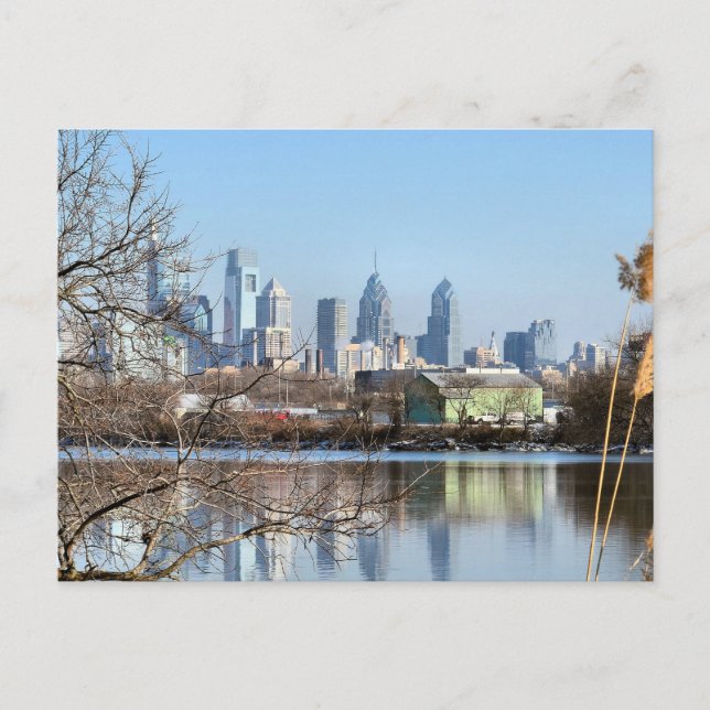 Carte postale du centre-ville de Philadelphie (Devant)