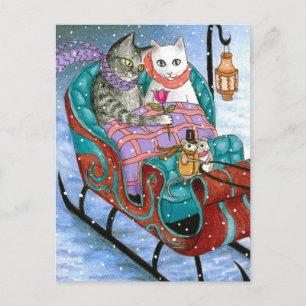 carte postale du chat 436