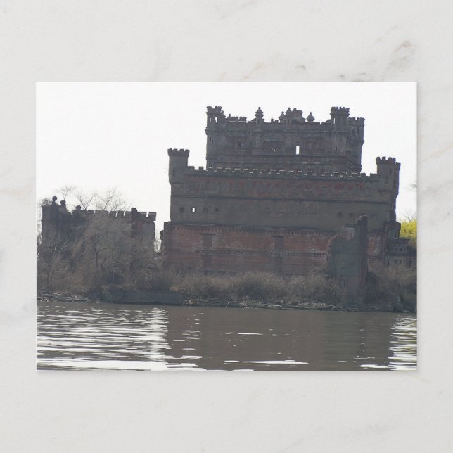 Carte postale du château de Bannerman (Devant)