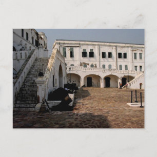 carte postale du château de cape coast
