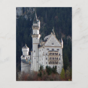Carte postale du château de Neuschwanstein