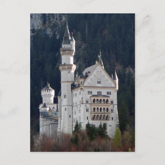 Carte postale du château de Neuschwanstein (Devant)