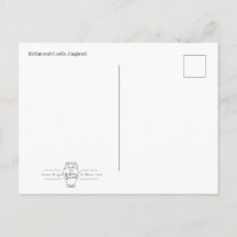 Carte postale du château de Richmond