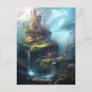 Carte postale du château d'Imaginaire magique