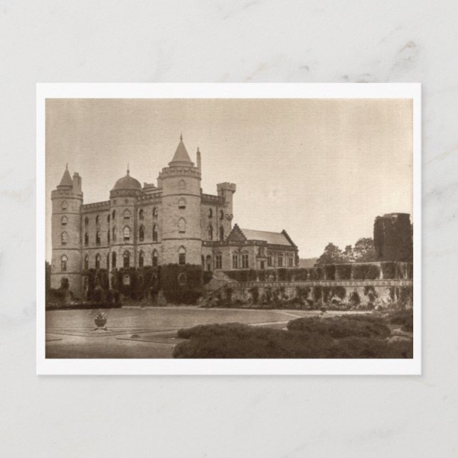 Carte postale du château Douglas | Ecosse historiq (Devant)