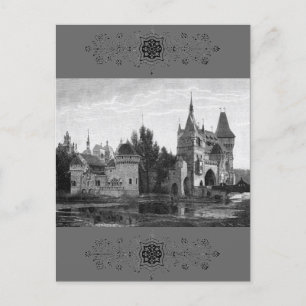 Carte postale du château médiéval