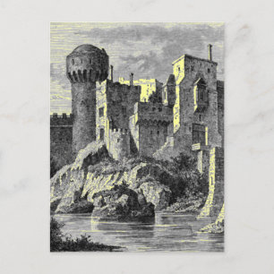 Carte postale du château médiéval