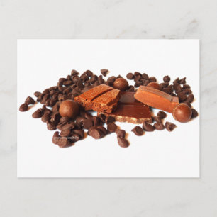 Carte Postale Du chocolat !