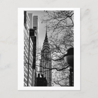 Carte postale du Chrysler Building de Manhattan
