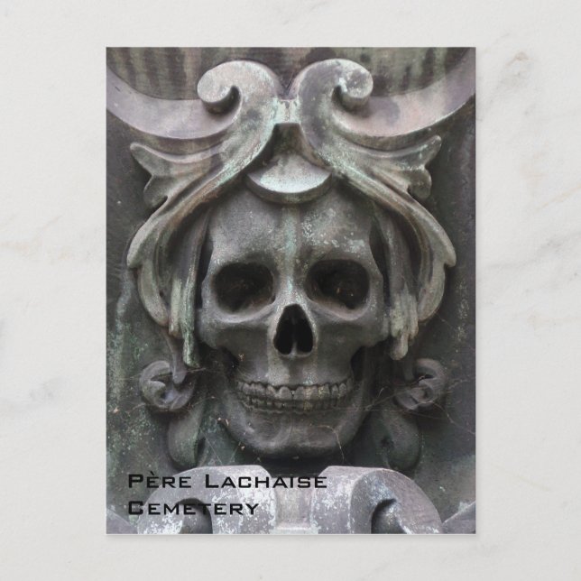 Carte postale du cimetière du Père Lachaise (Devant)