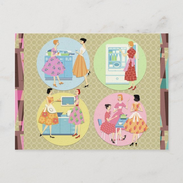 Carte postale du club de cuisine (ou carte de rece (Devant)