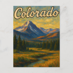 Carte postale du Colorado