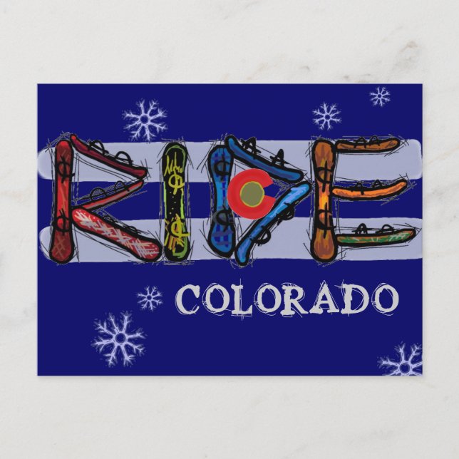 Carte postale du Colorado (Devant)