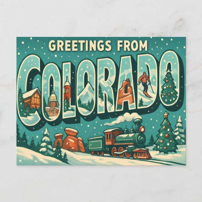 Carte postale du COLORADO (Devant)