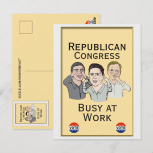 Carte postale du congrès républicain