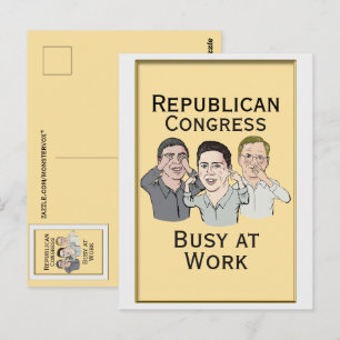Carte postale du congrès républicain