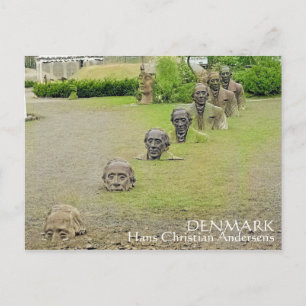 Carte postale du cool Hans Christian Andersen !
