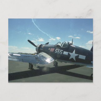 Carte postale du corsaire F4U-1