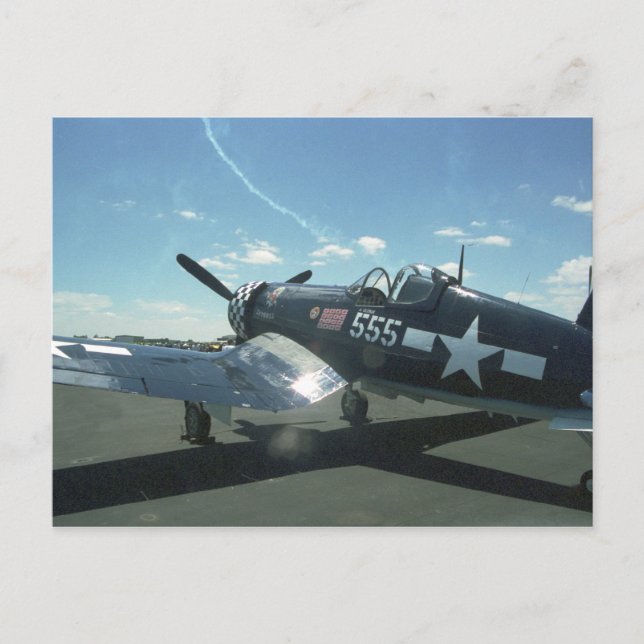 Carte postale du corsaire F4U-1 (Devant)