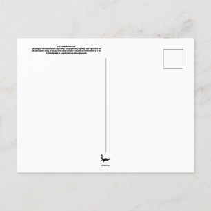 Carte postale du couple de héron