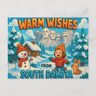 Carte postale du DAKOTA DU SUD