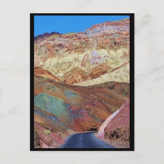 Carte postale du désert peint (Devant)