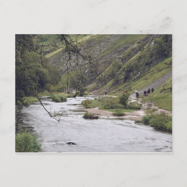 Carte postale du district de Dovedale Peak (Devant)